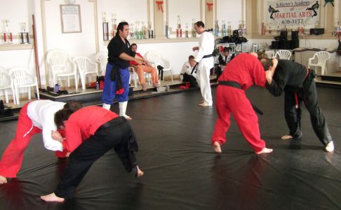 Mass Combative Grappling